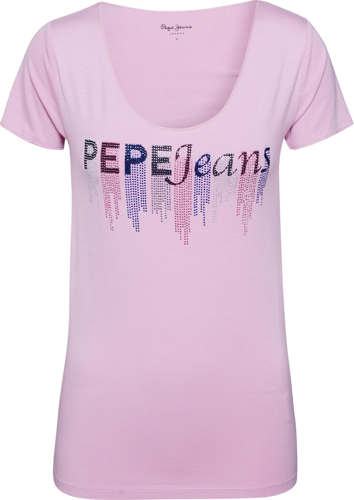 Pepe Jeans Tričko 'Abbey' starorůžová