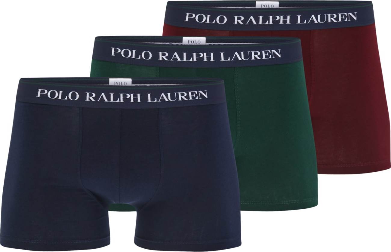 Polo Ralph Lauren Boxerky námořnická modř / tmavě zelená / bordó