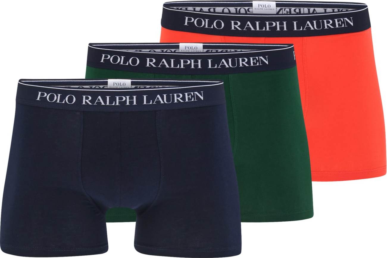 Polo Ralph Lauren Boxerky námořnická modř / zelená / oranžová