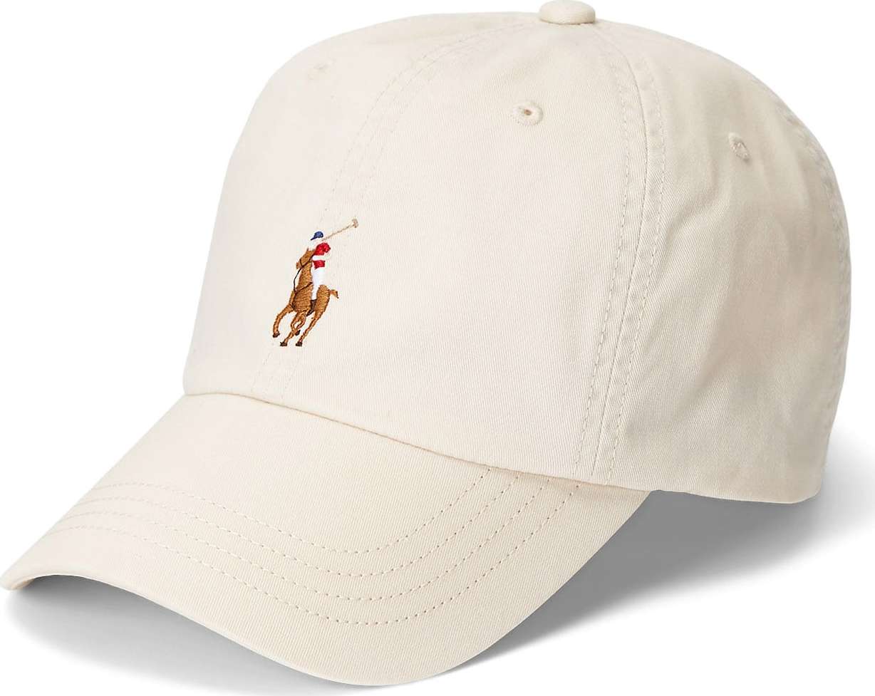 Polo Ralph Lauren Čepice krémová / námořnická modř / světle hnědá