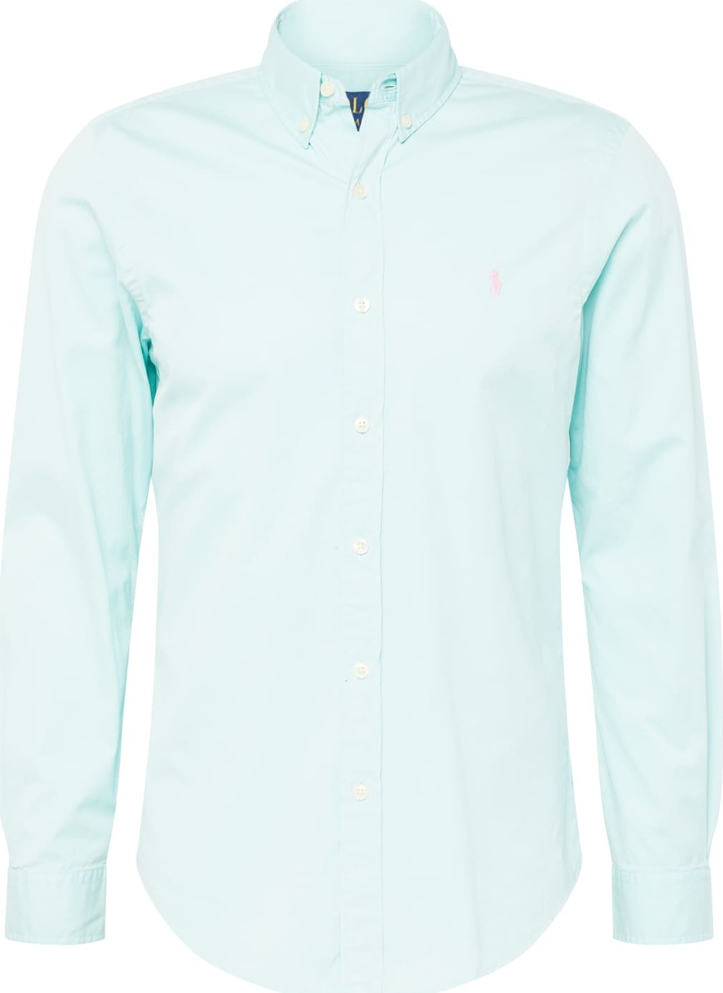 Polo Ralph Lauren Košile aqua modrá / růžová