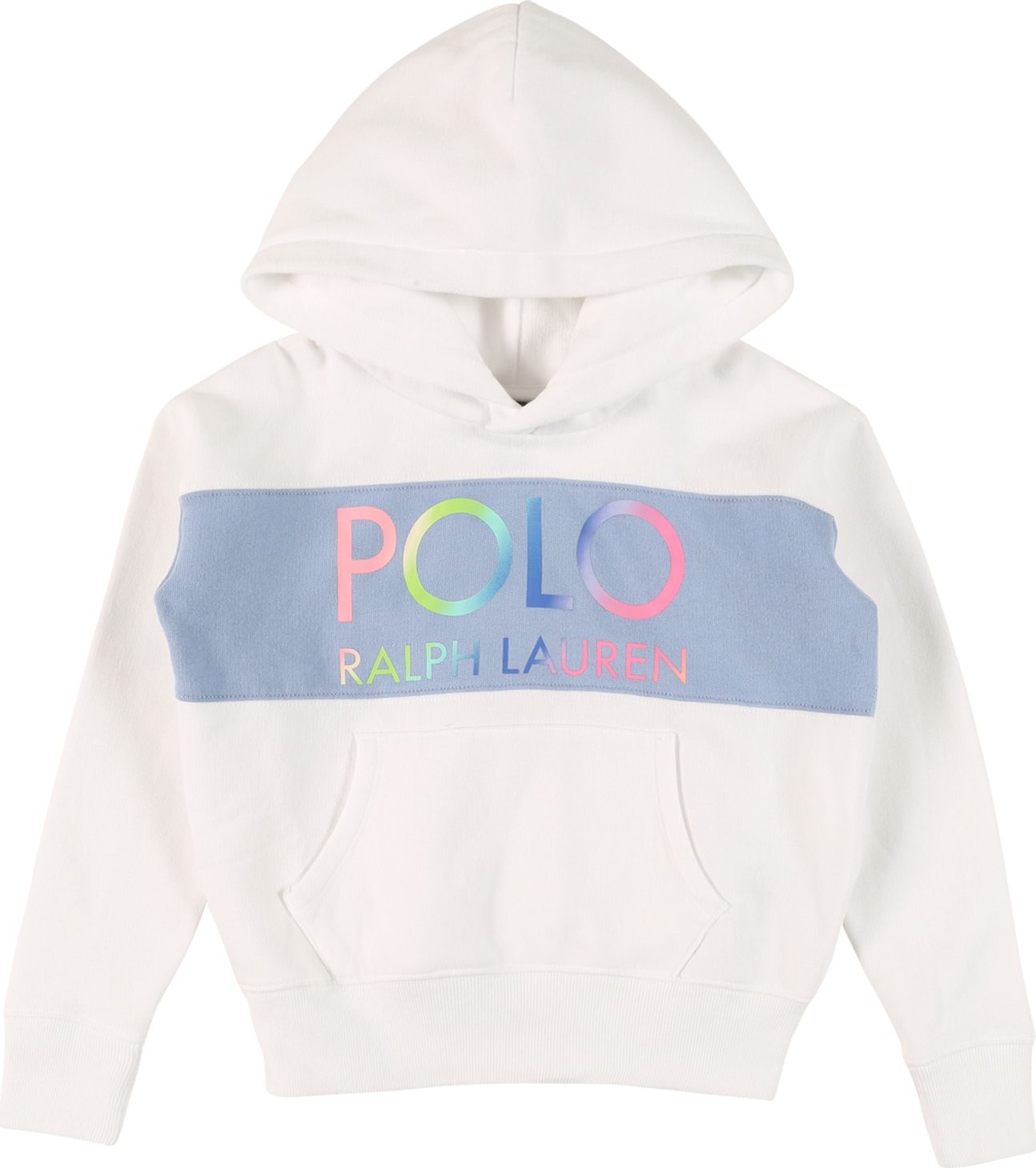 Polo Ralph Lauren Mikina chladná modrá / mix barev / bílá