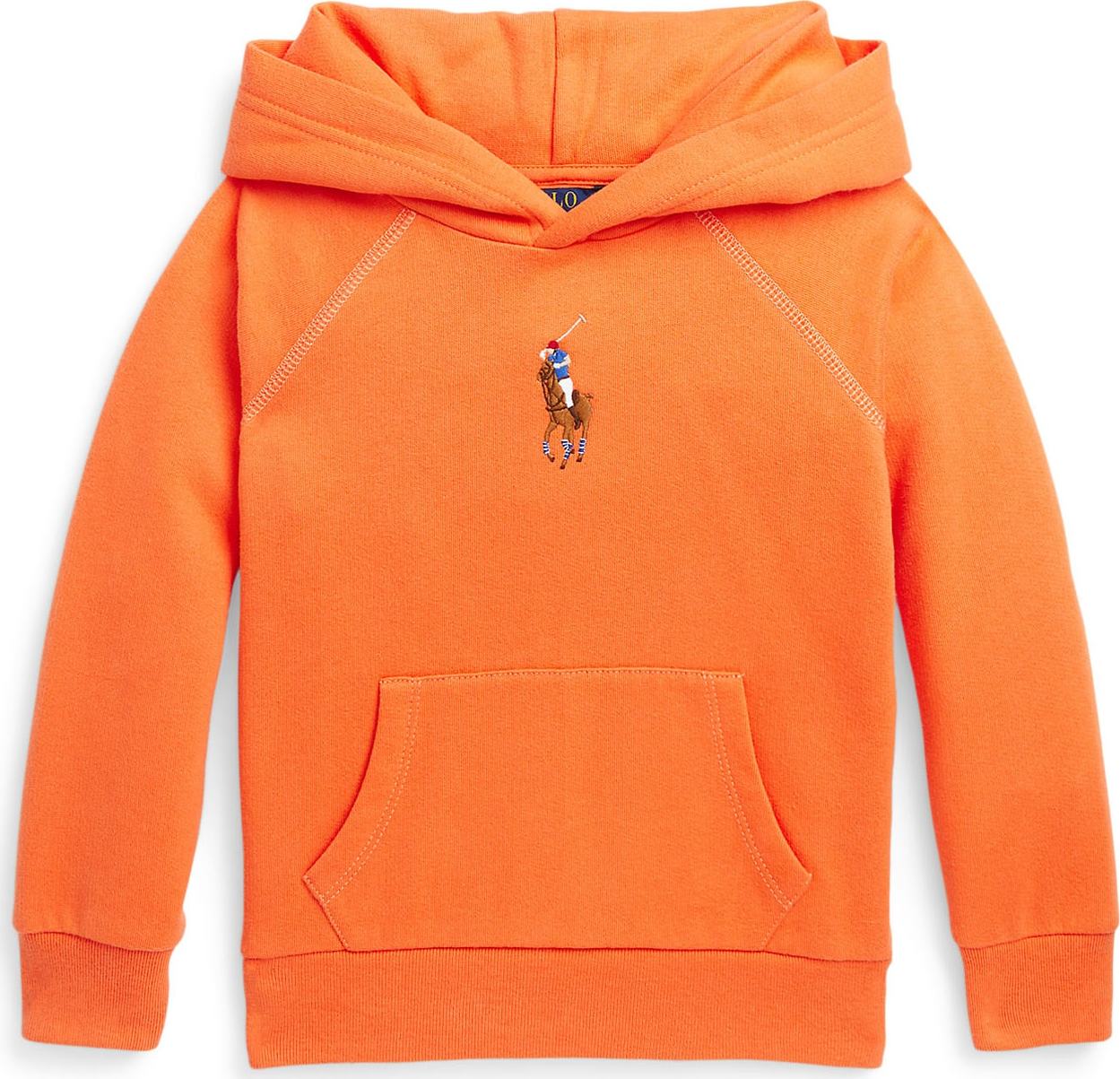 Polo Ralph Lauren Mikina modrá / hnědá / oranžová / bílá