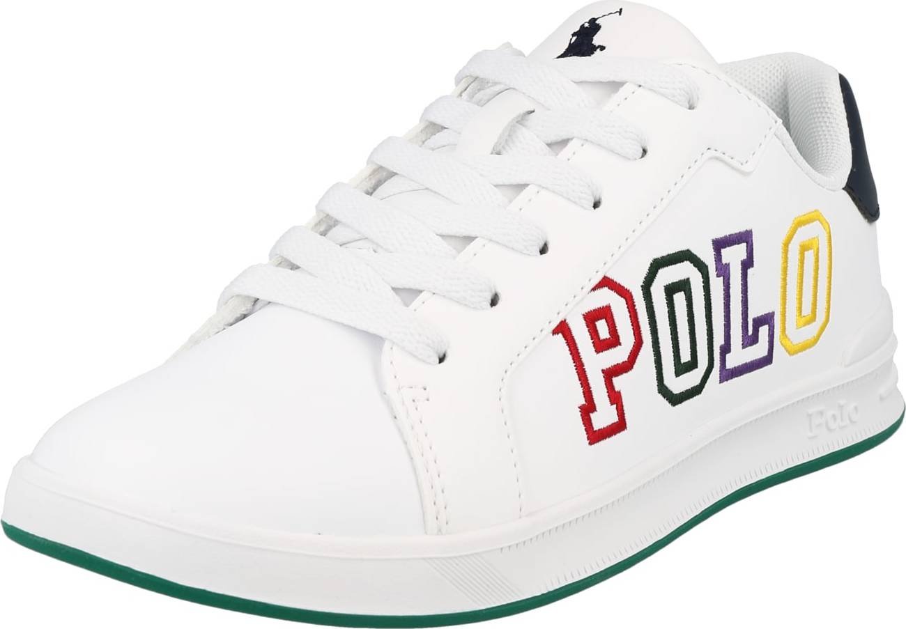 Polo Ralph Lauren Tenisky marine modrá / zelená / červená / bílá