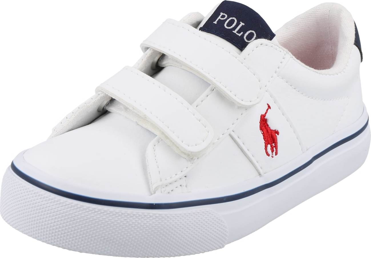 Polo Ralph Lauren Tenisky 'SAYER' červená / bílá