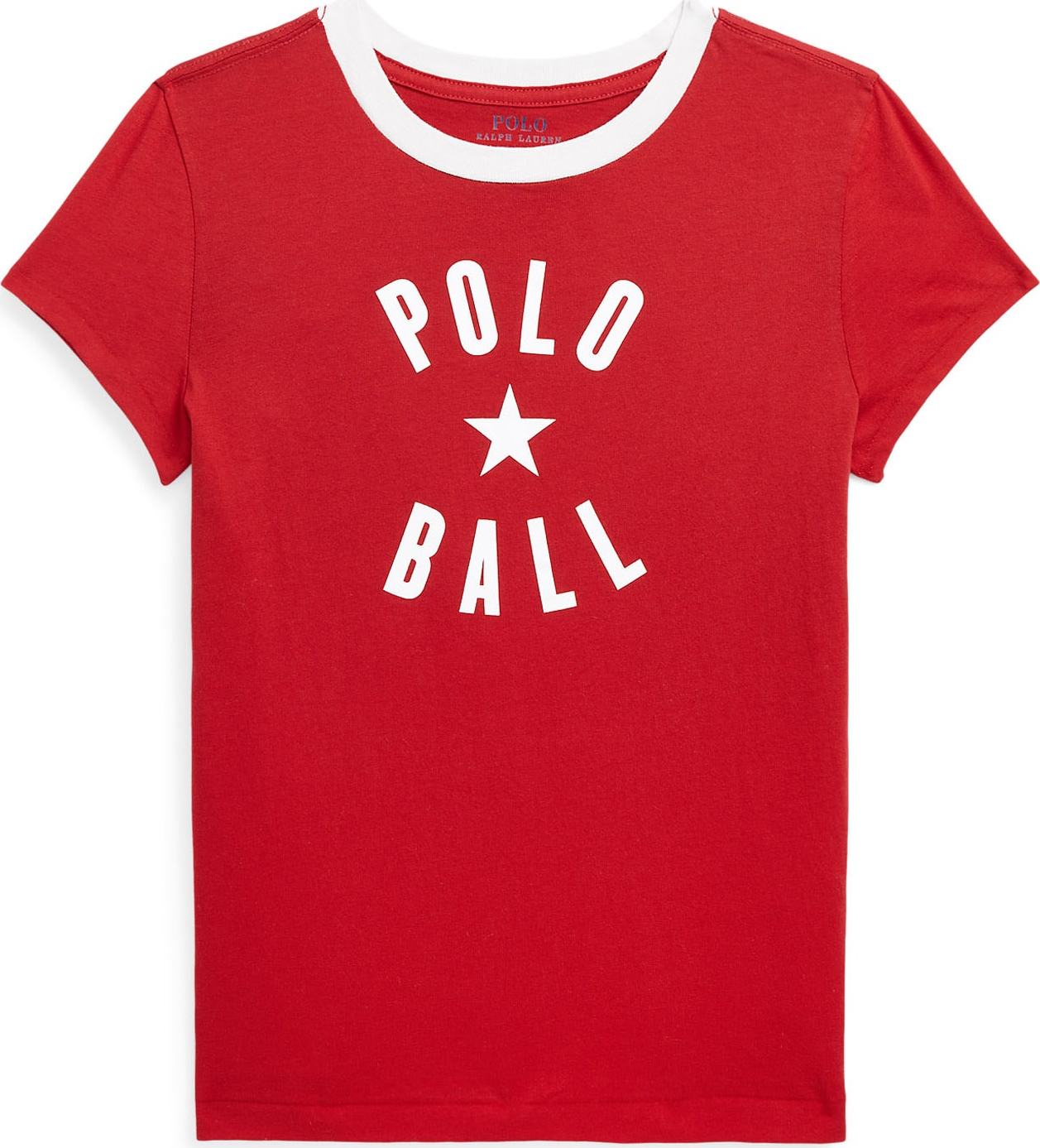 Polo Ralph Lauren Tričko červená / bílá