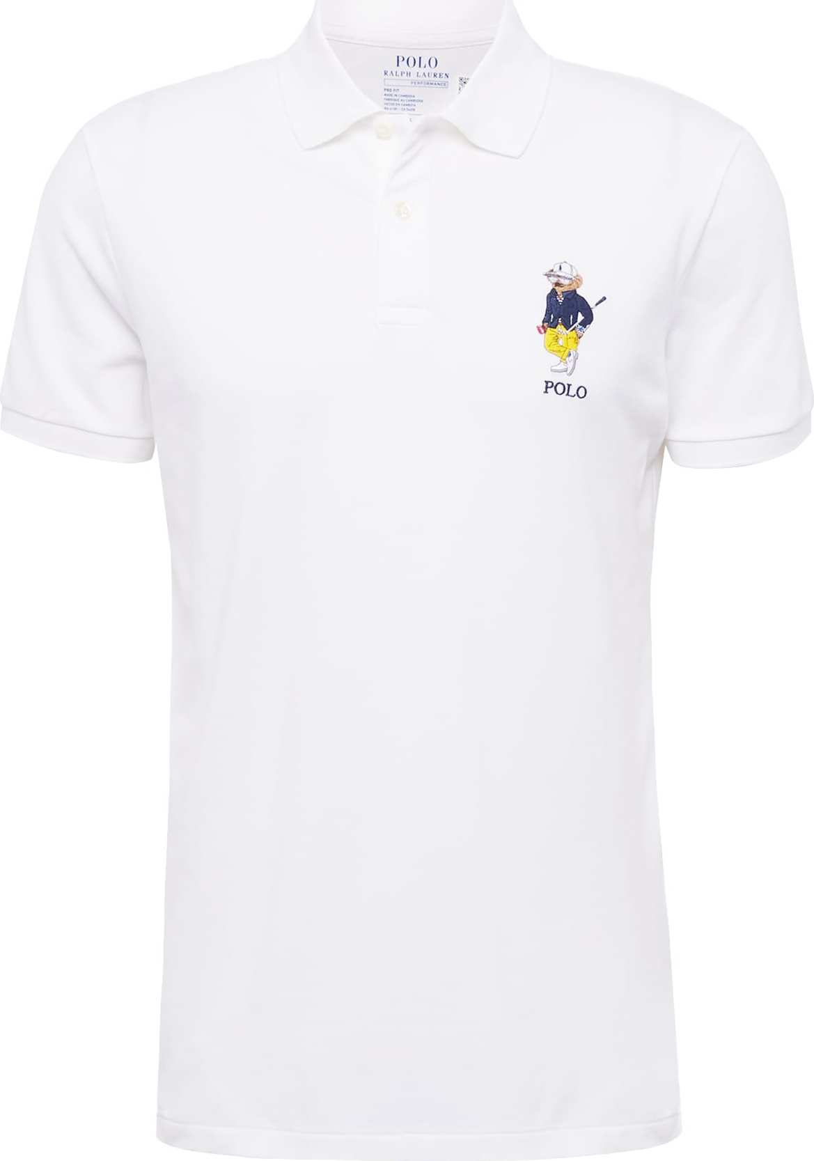 Polo Ralph Lauren Tričko modrá / žlutá / bílá