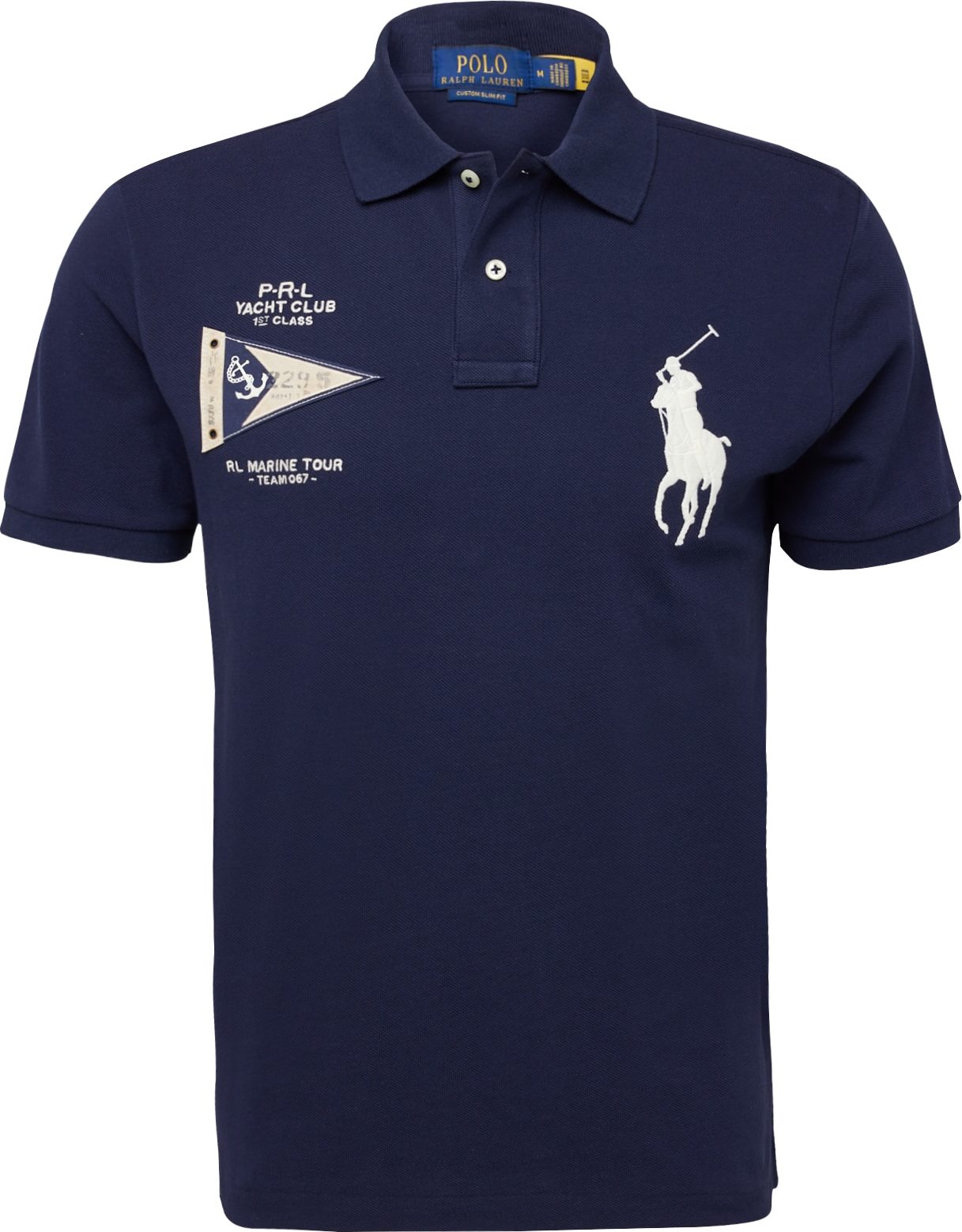 Polo Ralph Lauren Tričko námořnická modř / bílá