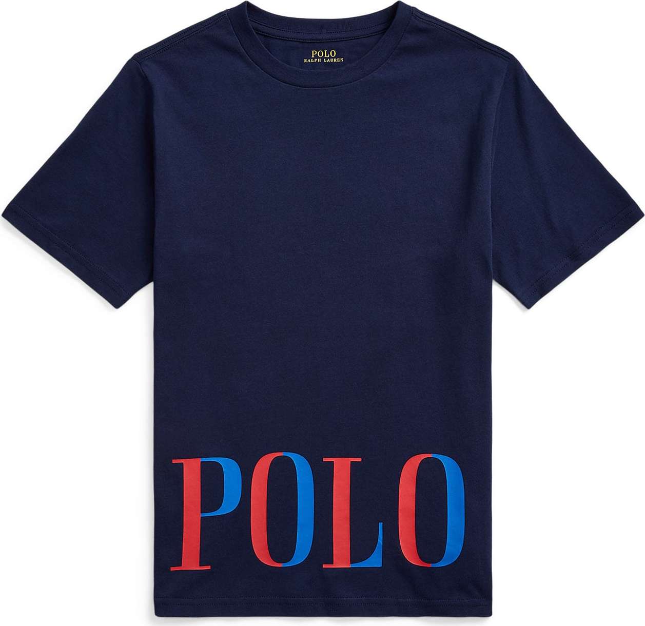 Polo Ralph Lauren Tričko námořnická modř / královská modrá / červená