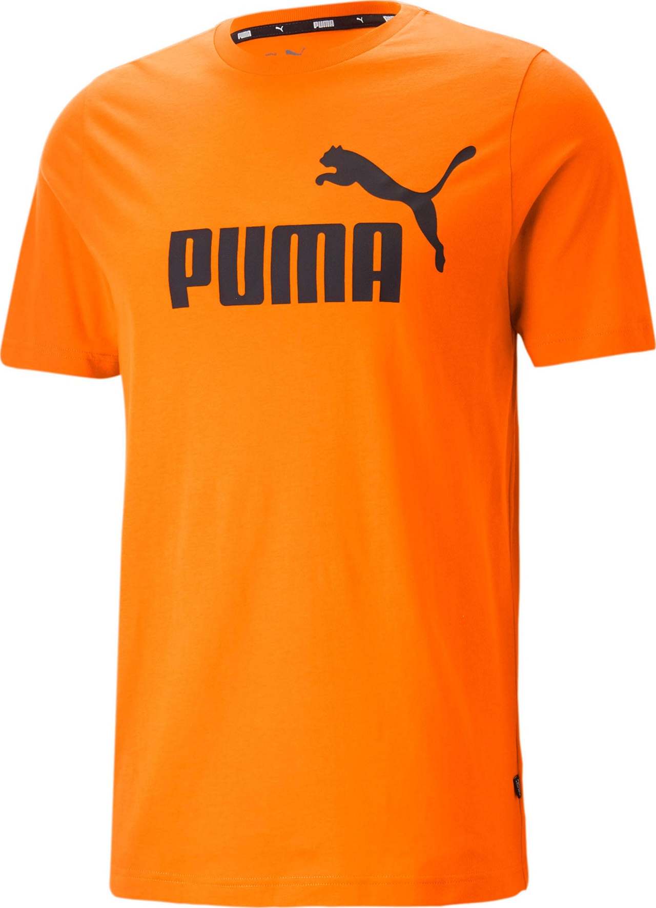 PUMA Funkční tričko oranžová / černá