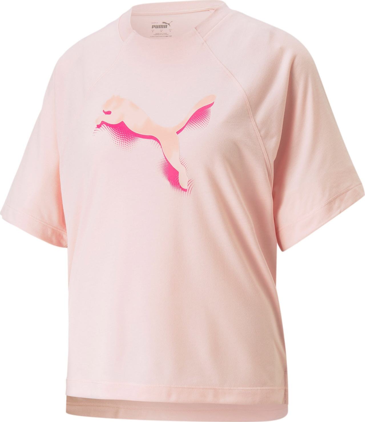 PUMA Funkční tričko pink / růže