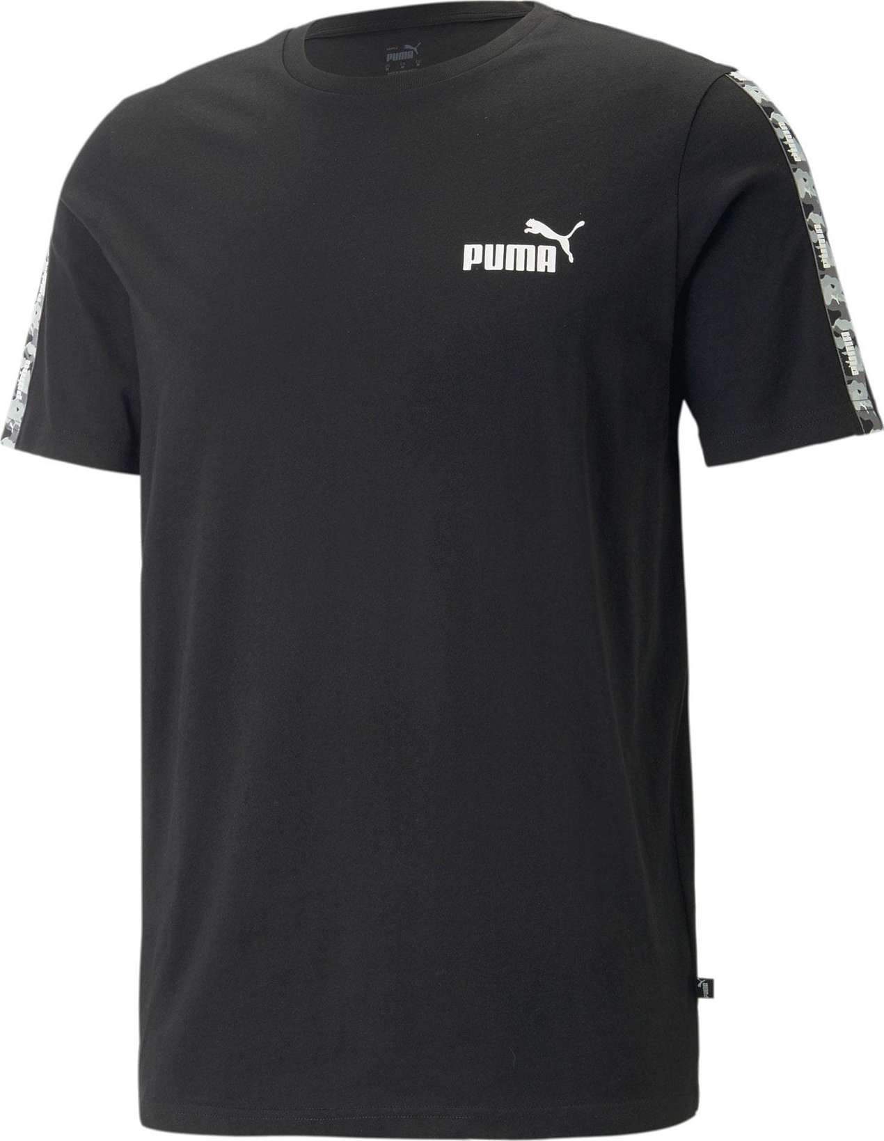 PUMA Funkční tričko světle šedá / černá / offwhite