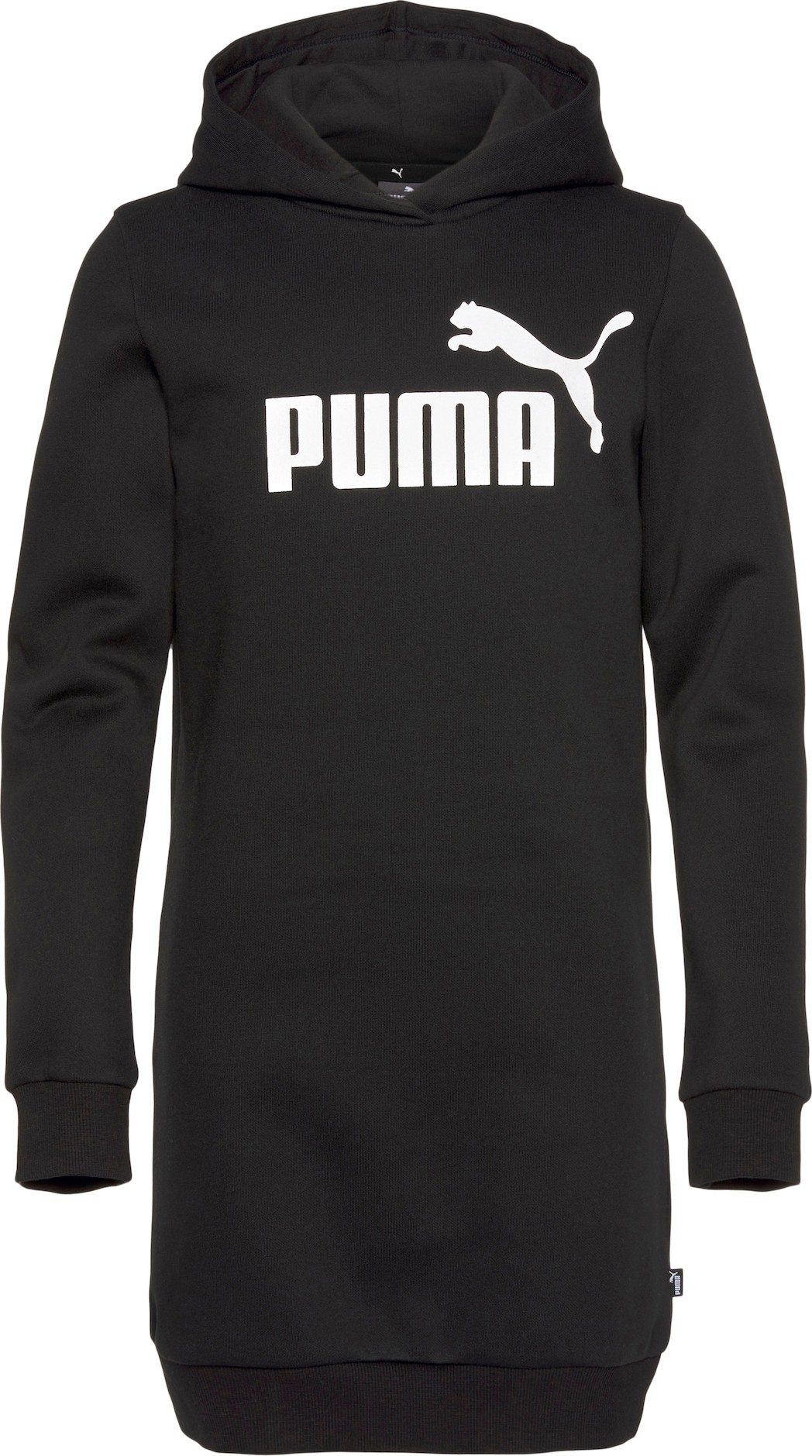 PUMA Šaty černá / bílá