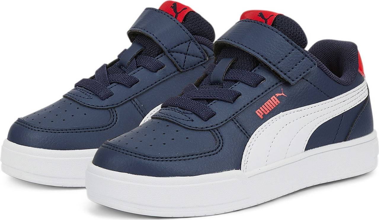PUMA Sportovní boty 'Caven' námořnická modř / červená / bílá