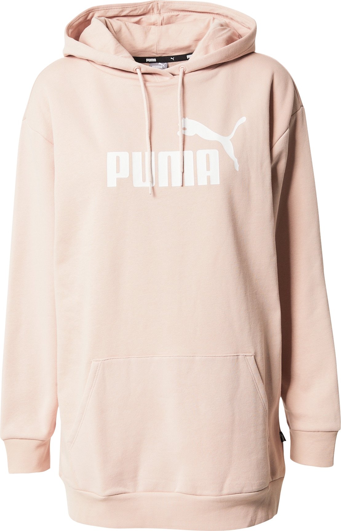 PUMA Sportovní mikina růže / bílá