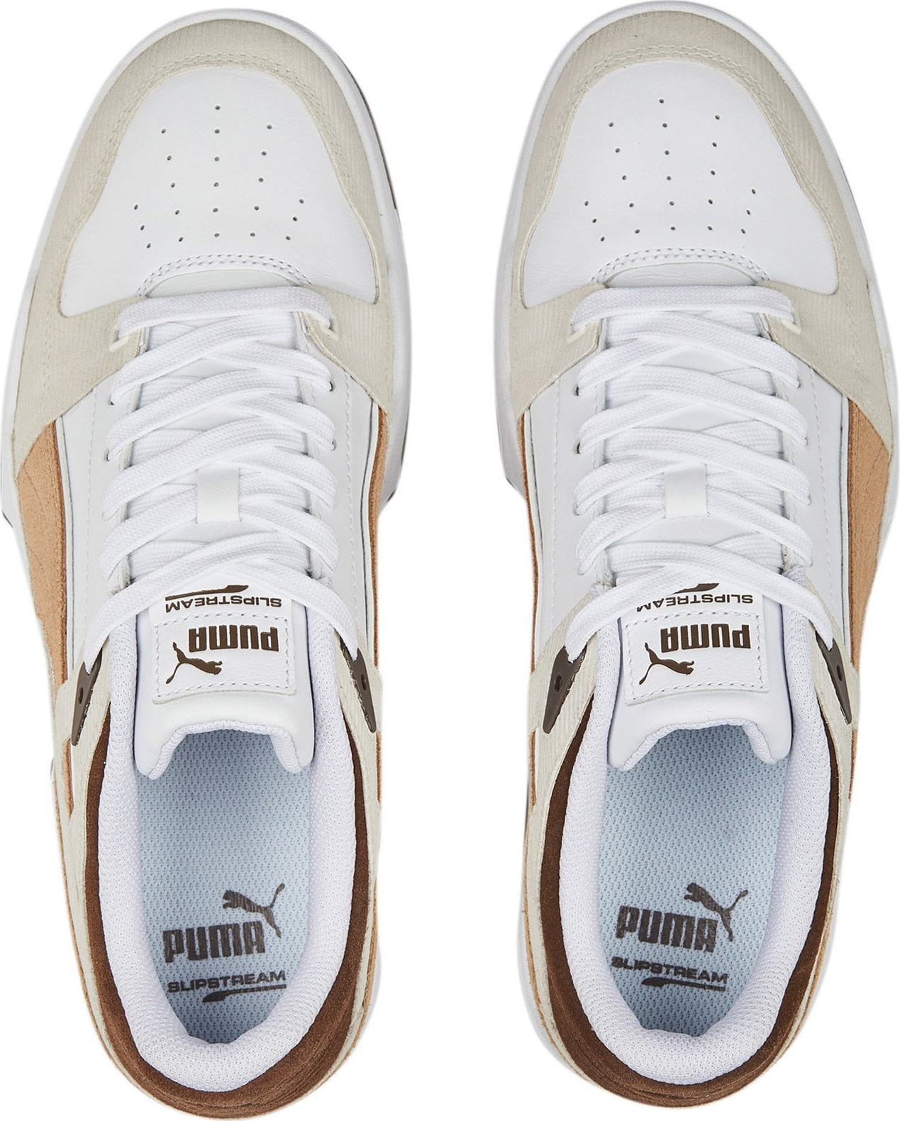 PUMA Tenisky 'Slipstream Cord' hnědá / světle šedá / bílá