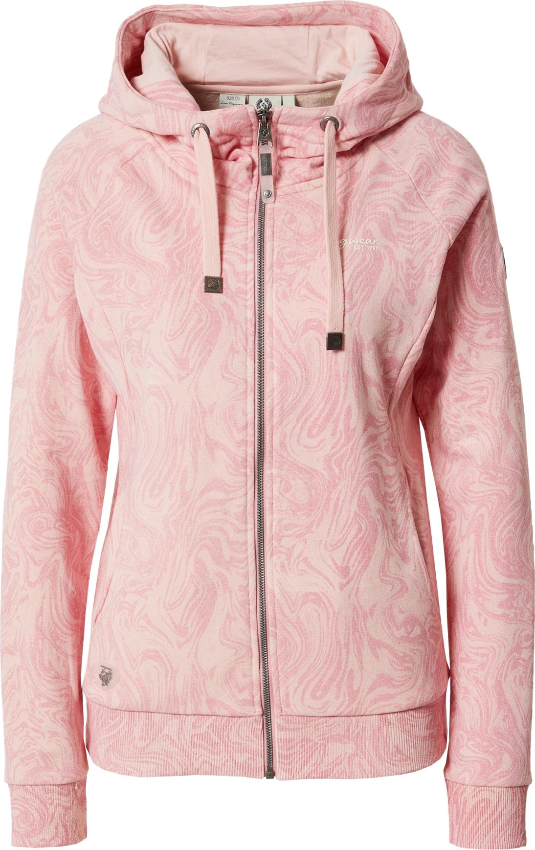 Ragwear Mikina pink / růžová