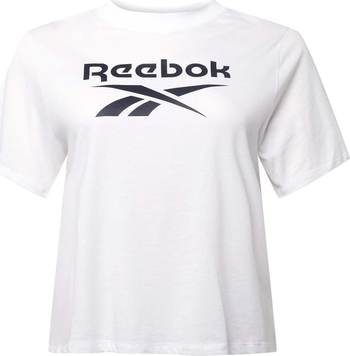 Reebok Sport Funkční tričko černá / bílá