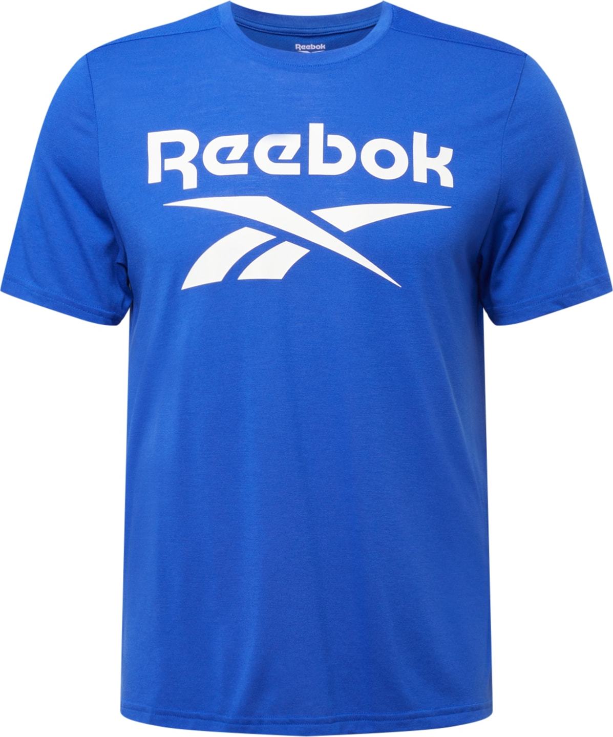 Reebok Sport Funkční tričko královská modrá / bílá