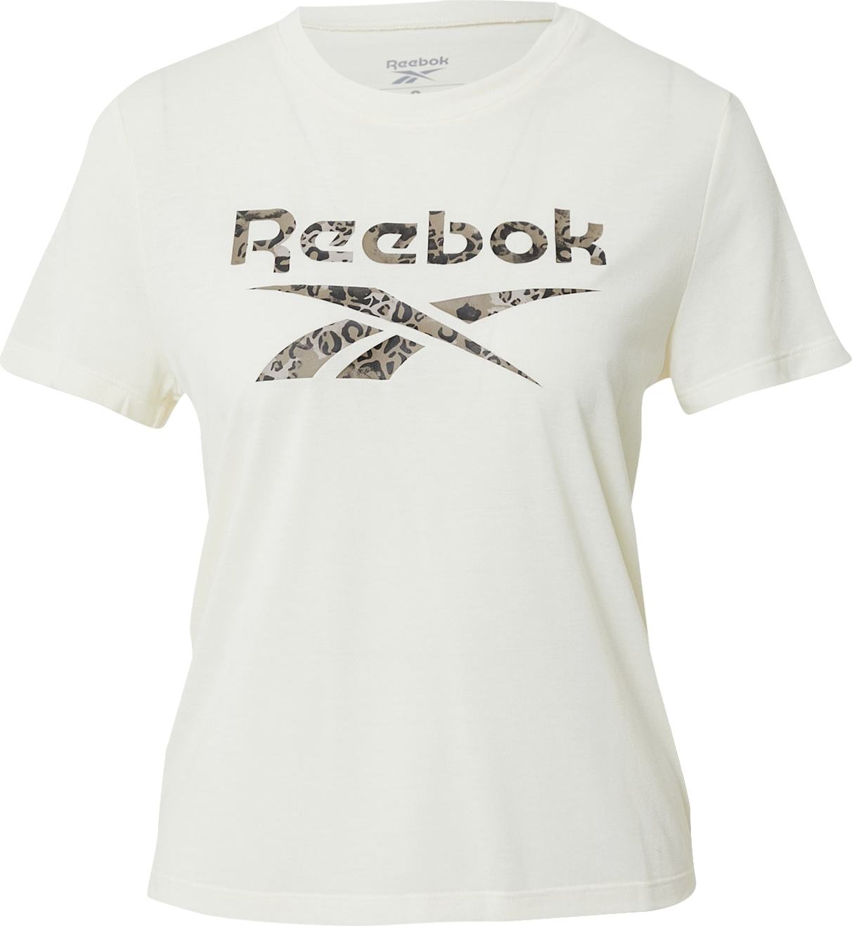 Reebok Sport Funkční tričko 'Modern Safari' béžová / šedá / offwhite