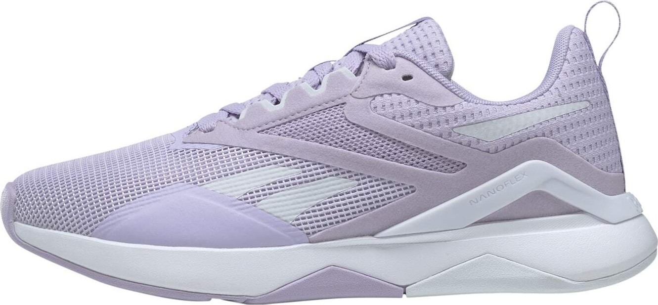 Reebok Sport Sportovní boty 'NANOFLEX 2.0' šeříková / bílá