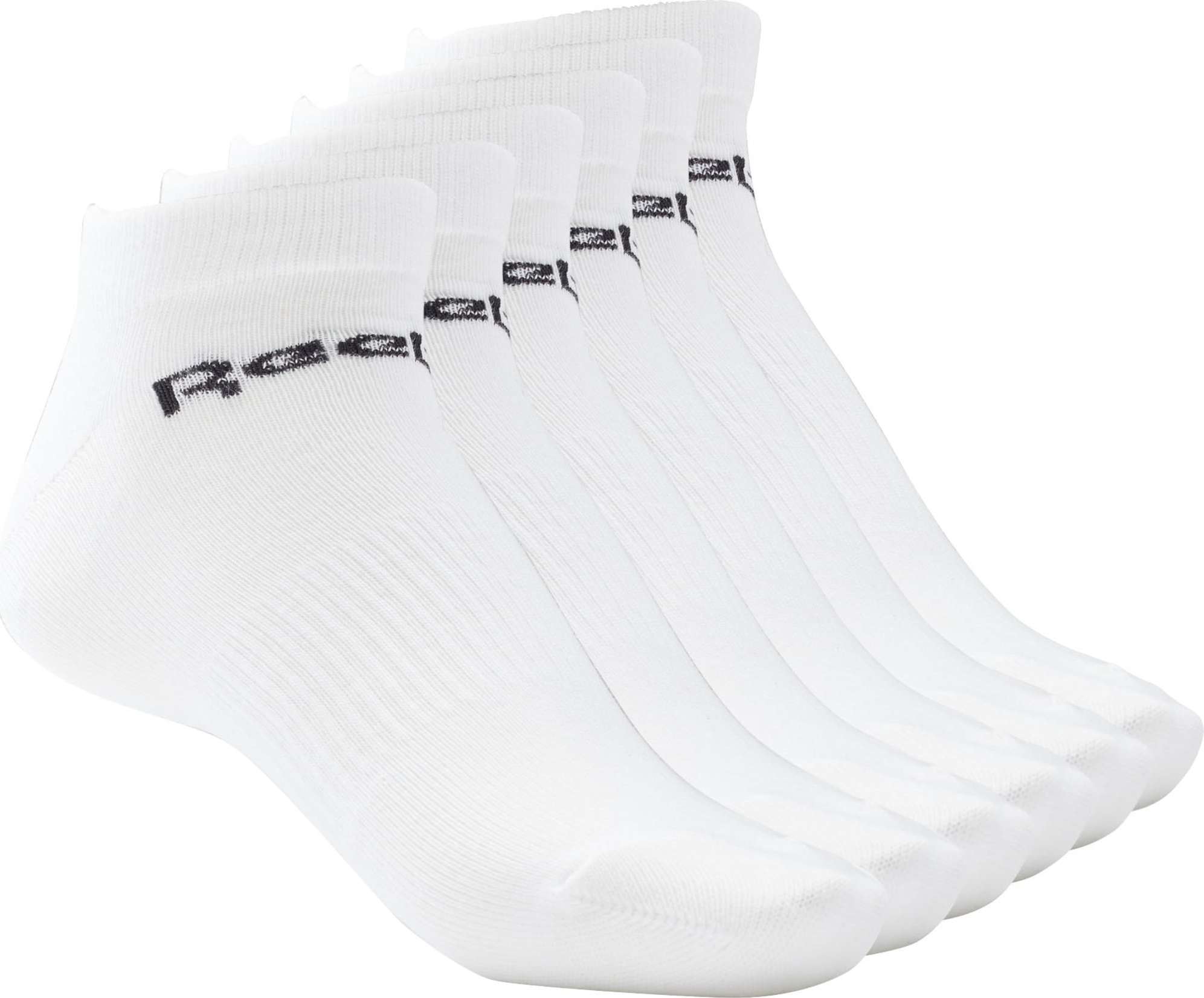 Reebok Sport Sportovní ponožky černá / bílá