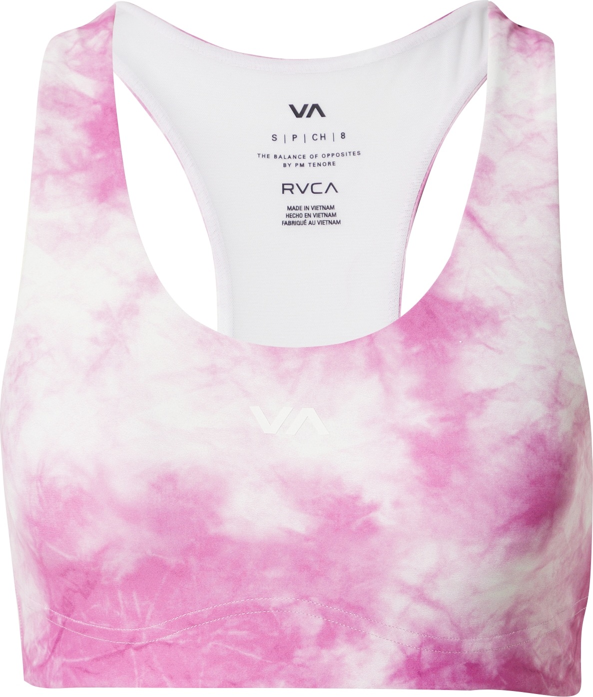 RVCA Podprsenka pink / bílá