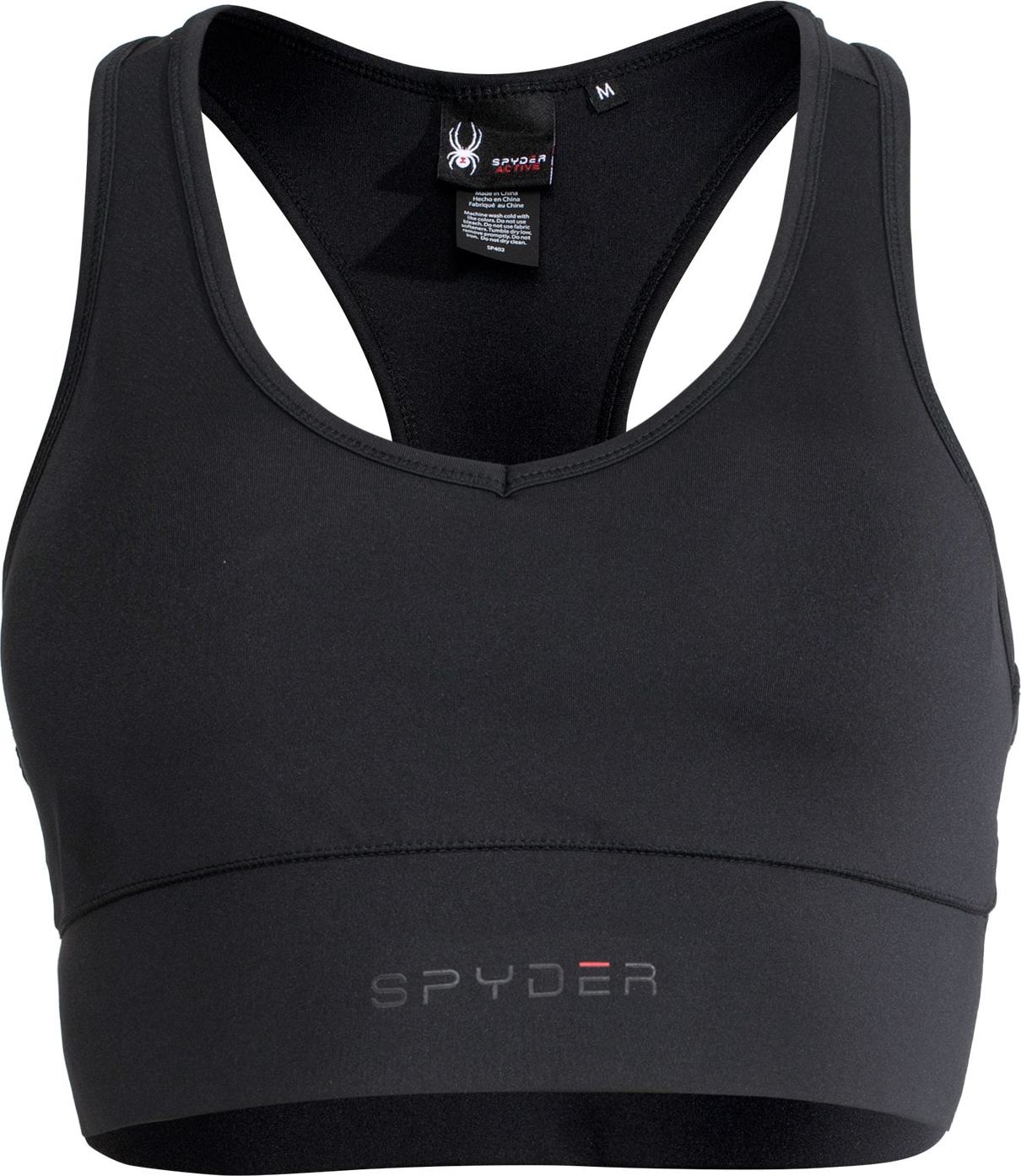 Spyder Sportovní podprsenka černá