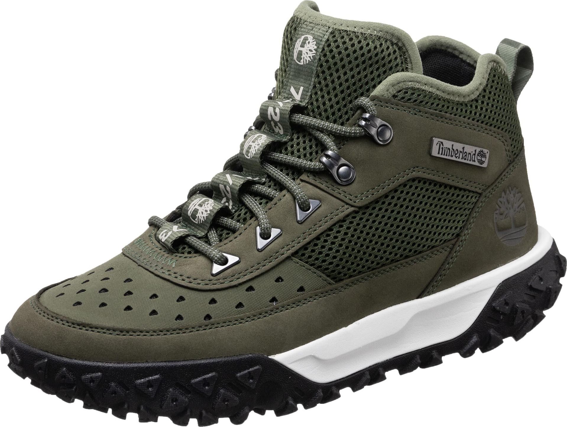 TIMBERLAND Šněrovací boty 'Greenstride Motion 6' zelená