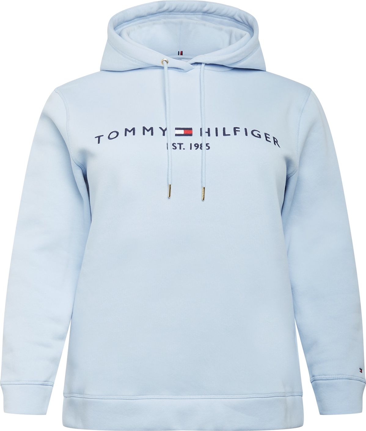 Tommy Hilfiger Curve Mikina marine modrá / světlemodrá / červená / bílá