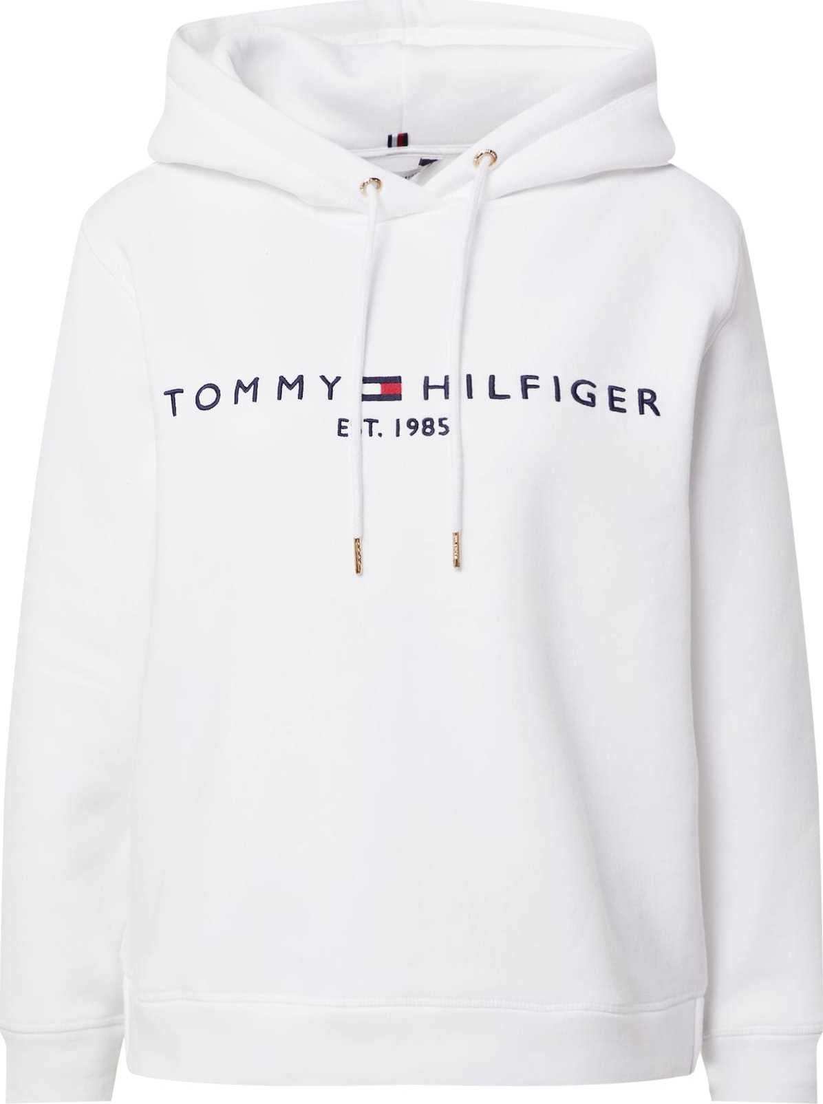 TOMMY HILFIGER Mikina námořnická modř / červená / bílá