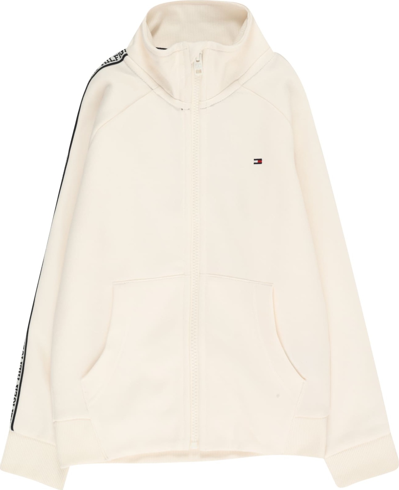 TOMMY HILFIGER Mikina námořnická modř / červená / offwhite