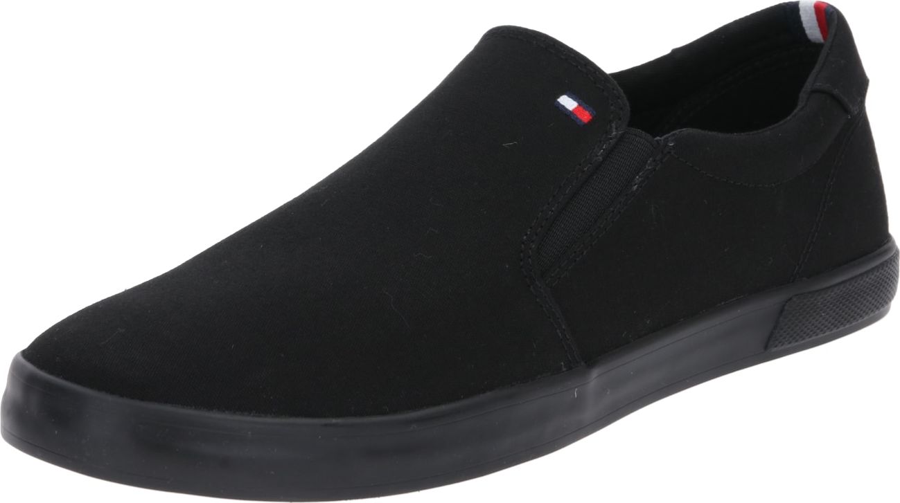 TOMMY HILFIGER Slip on boty námořnická modř / červená / černá / bílá