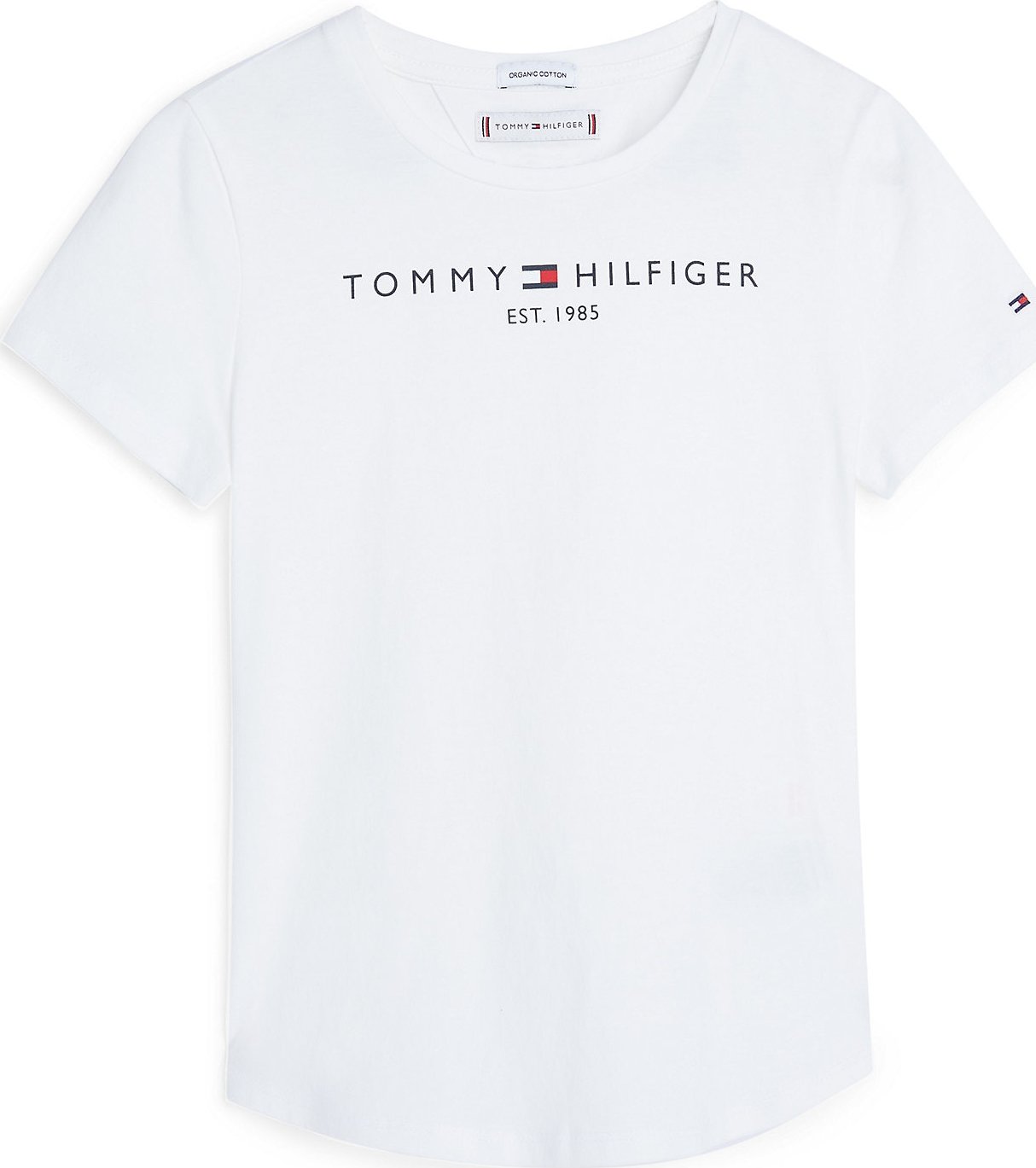 TOMMY HILFIGER Tričko námořnická modř / červená / černá / barva bílé vlny