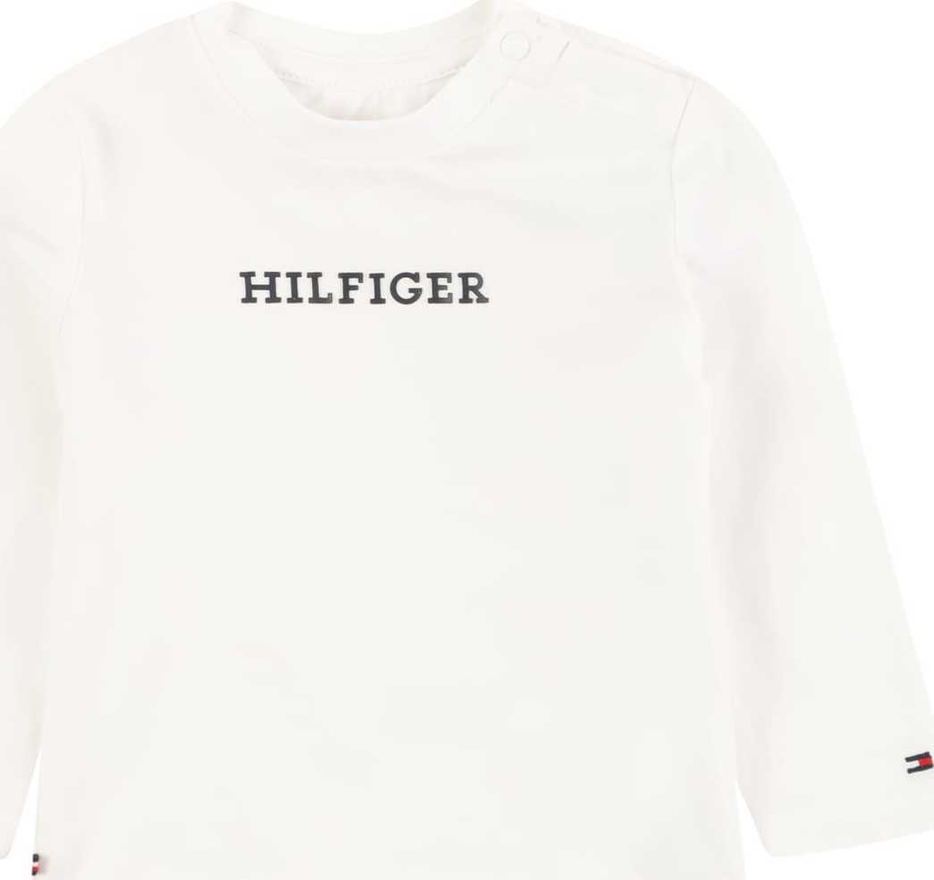 TOMMY HILFIGER Mikina noční modrá / červená / bílá