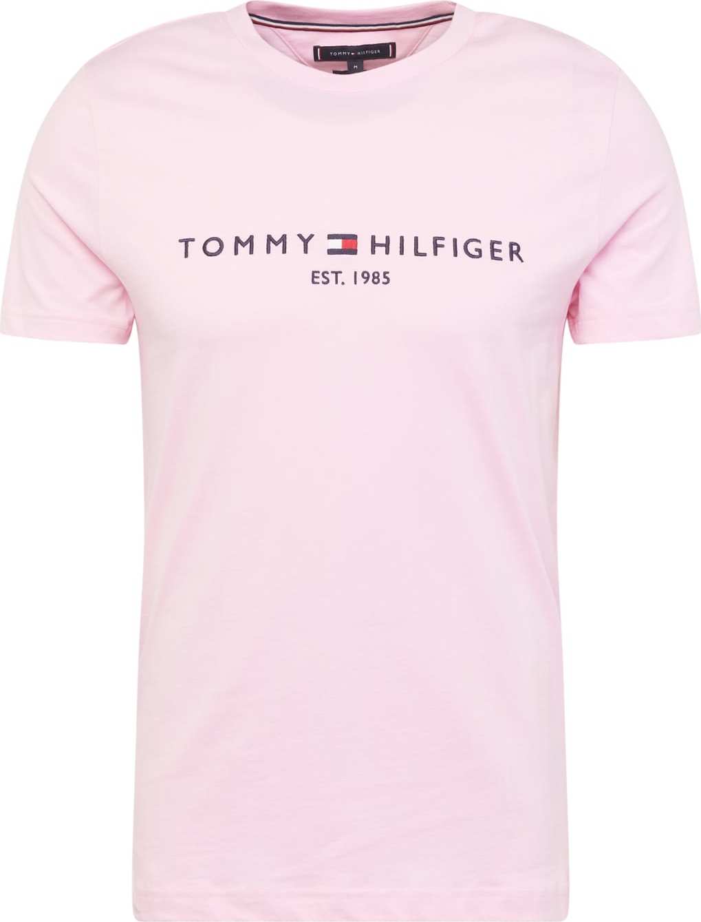 TOMMY HILFIGER Tričko růžová / červená / černá