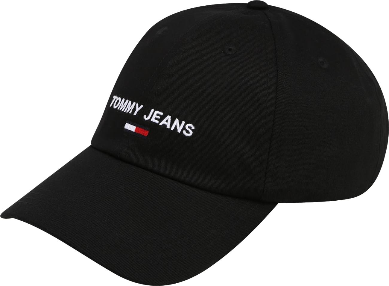 Tommy Jeans Kšiltovka červená / černá / bílá