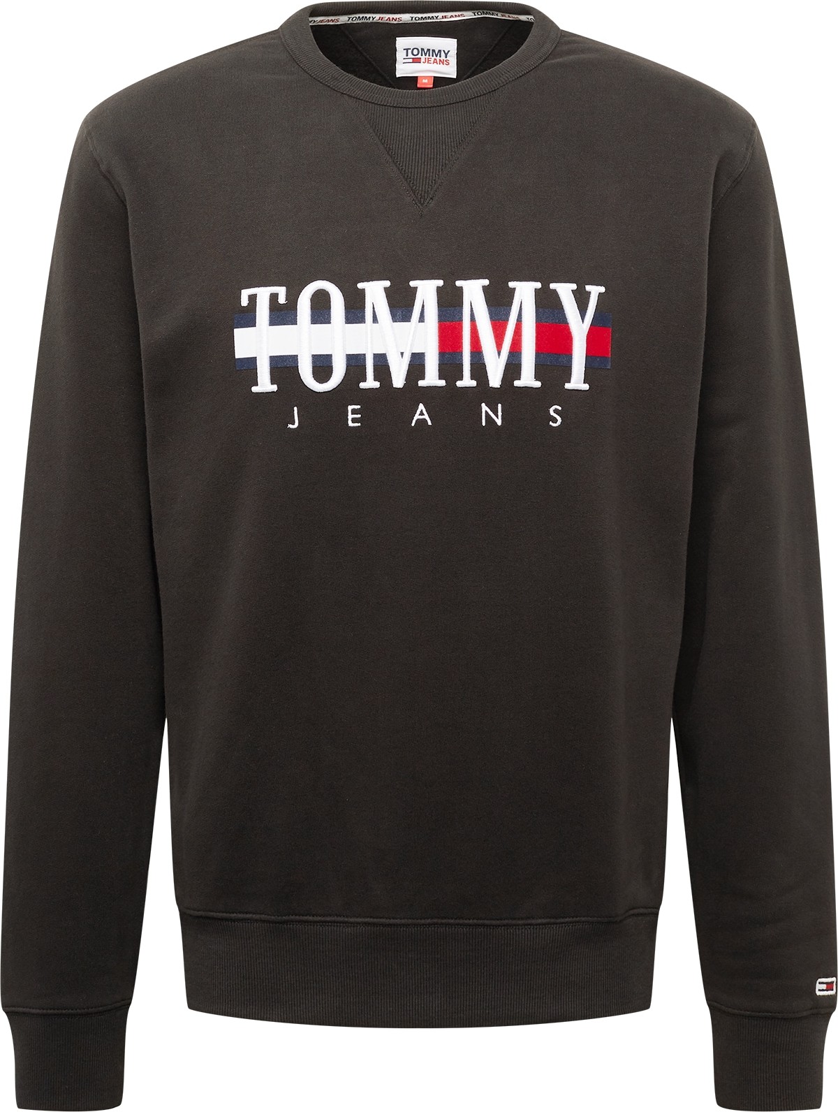 Tommy Jeans Mikina 'TIMELESS' námořnická modř / červená / černá / bílá