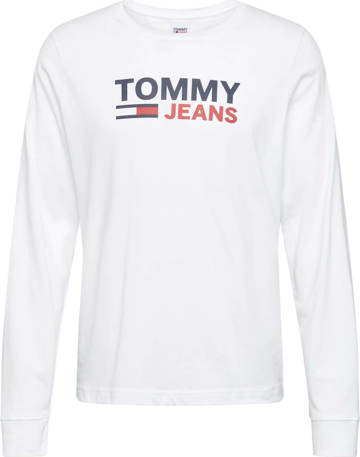 Tommy Jeans Tričko kobaltová modř / červená / bílá