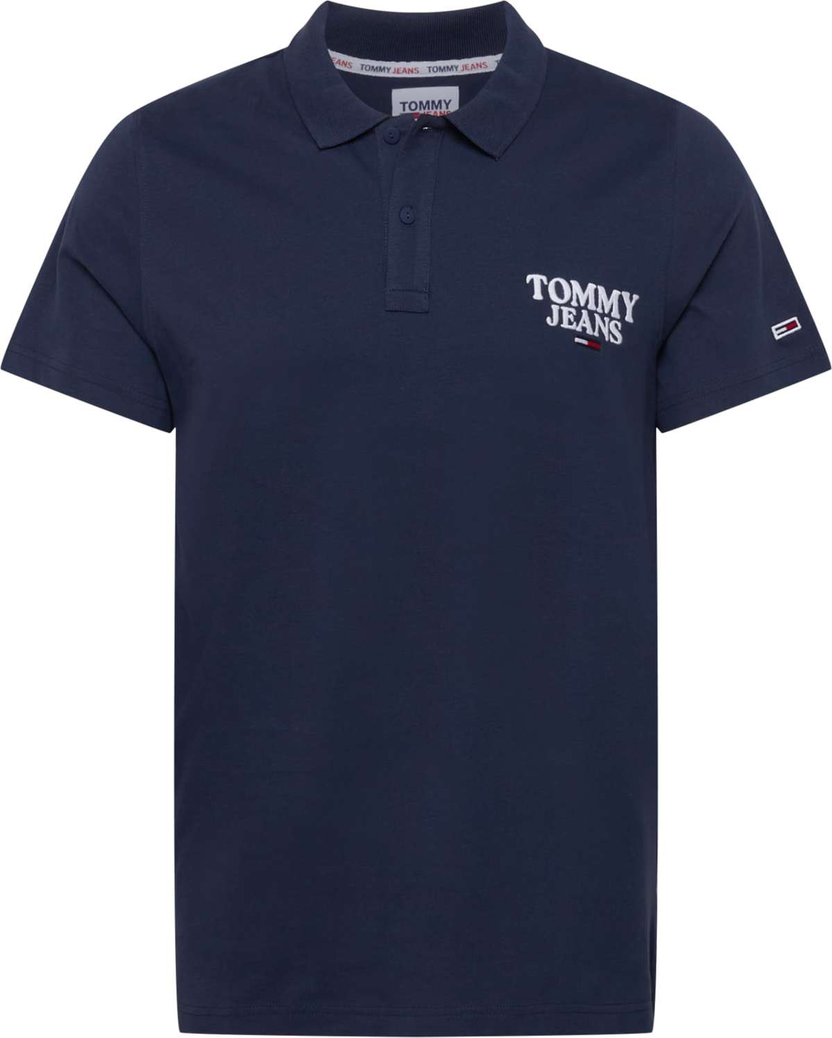 Tommy Jeans Tričko marine modrá / červená / bílá