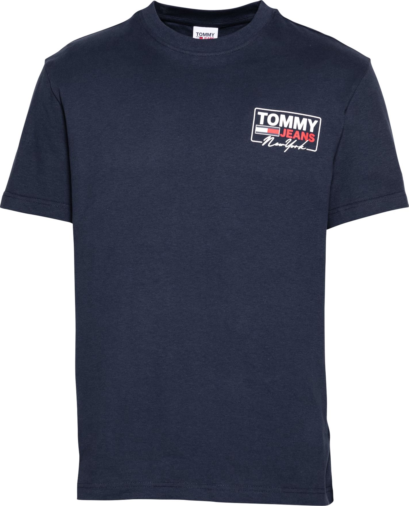 Tommy Jeans Tričko námořnická modř / červená / bílá