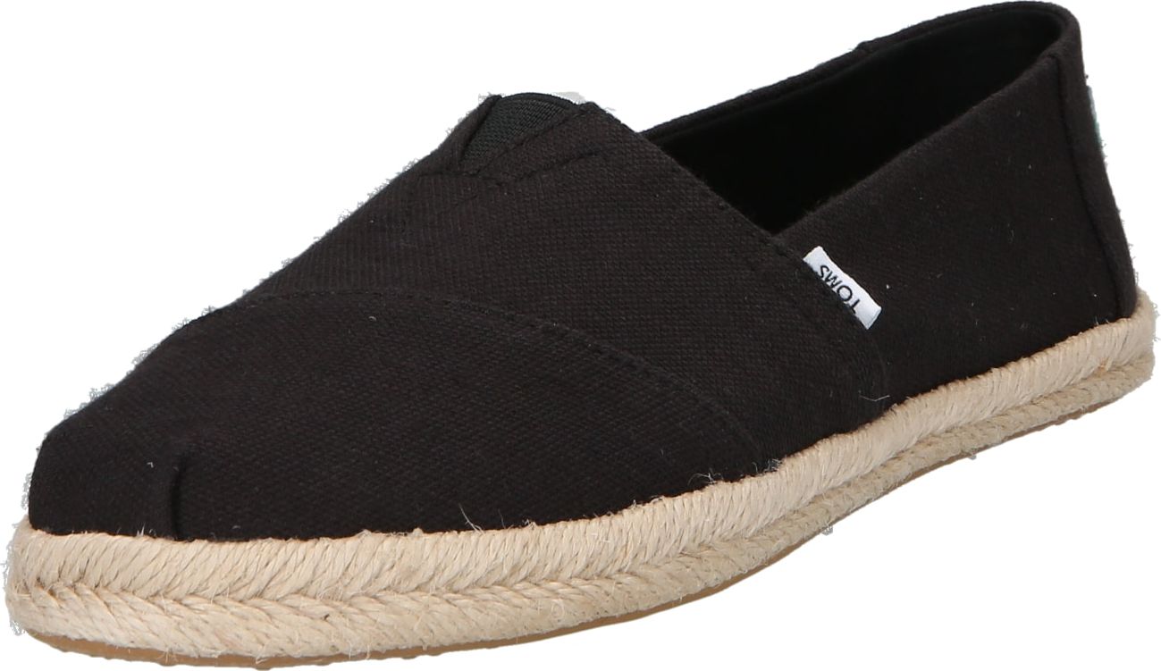 TOMS Espadrilky 'Alpargata' černá