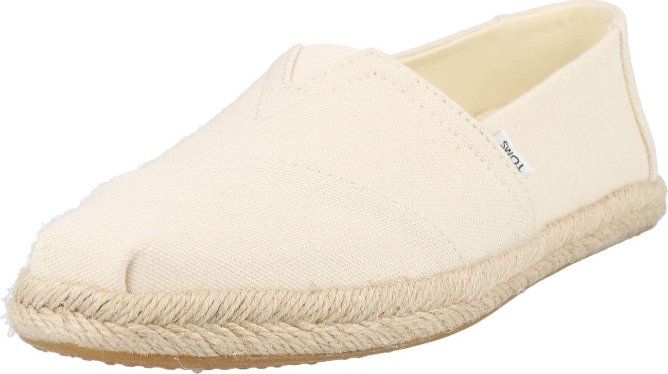 TOMS Espadrilky světle béžová