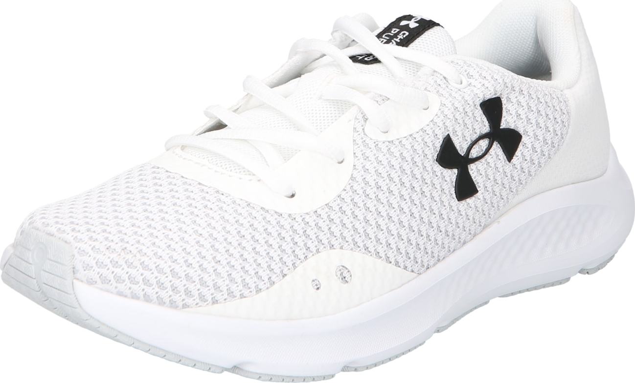 UNDER ARMOUR Sportovní boty 'Pursuit 3' černá / bílá