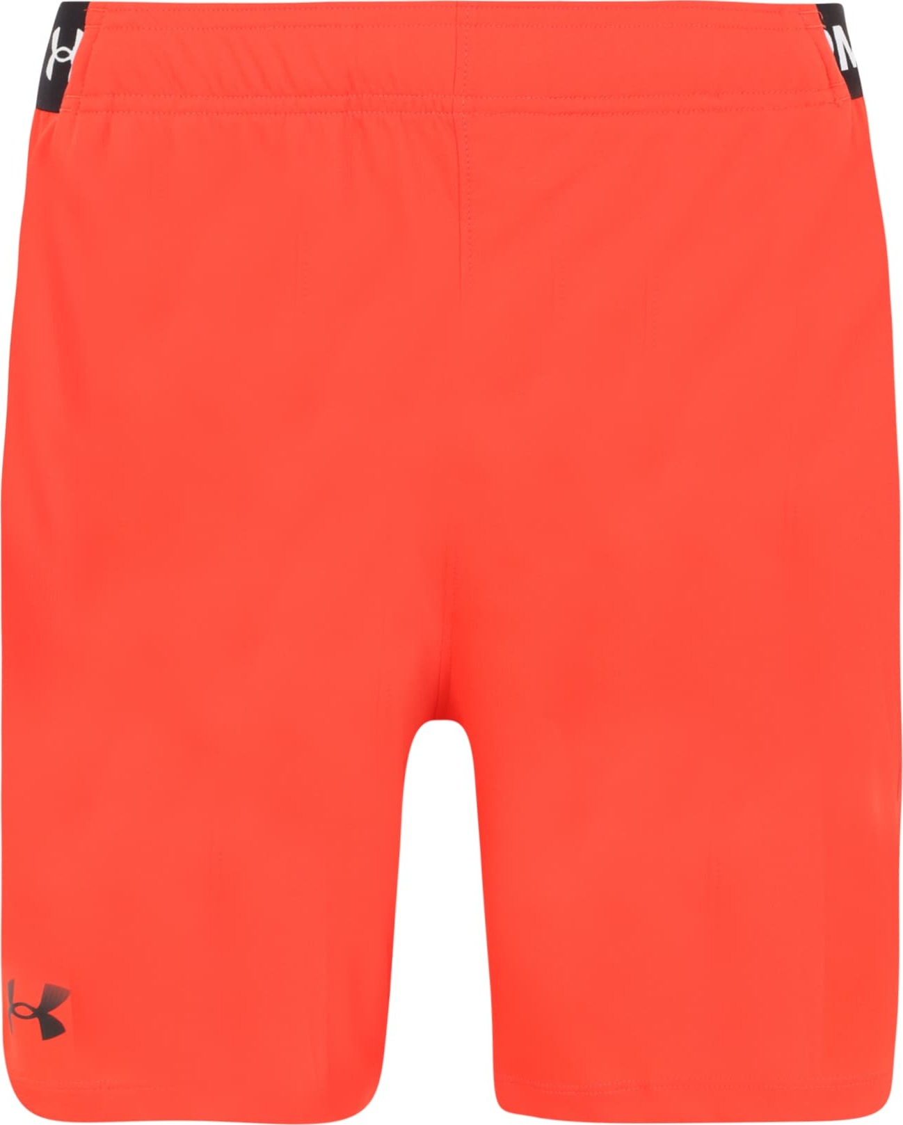 UNDER ARMOUR Sportovní kalhoty červená / černá