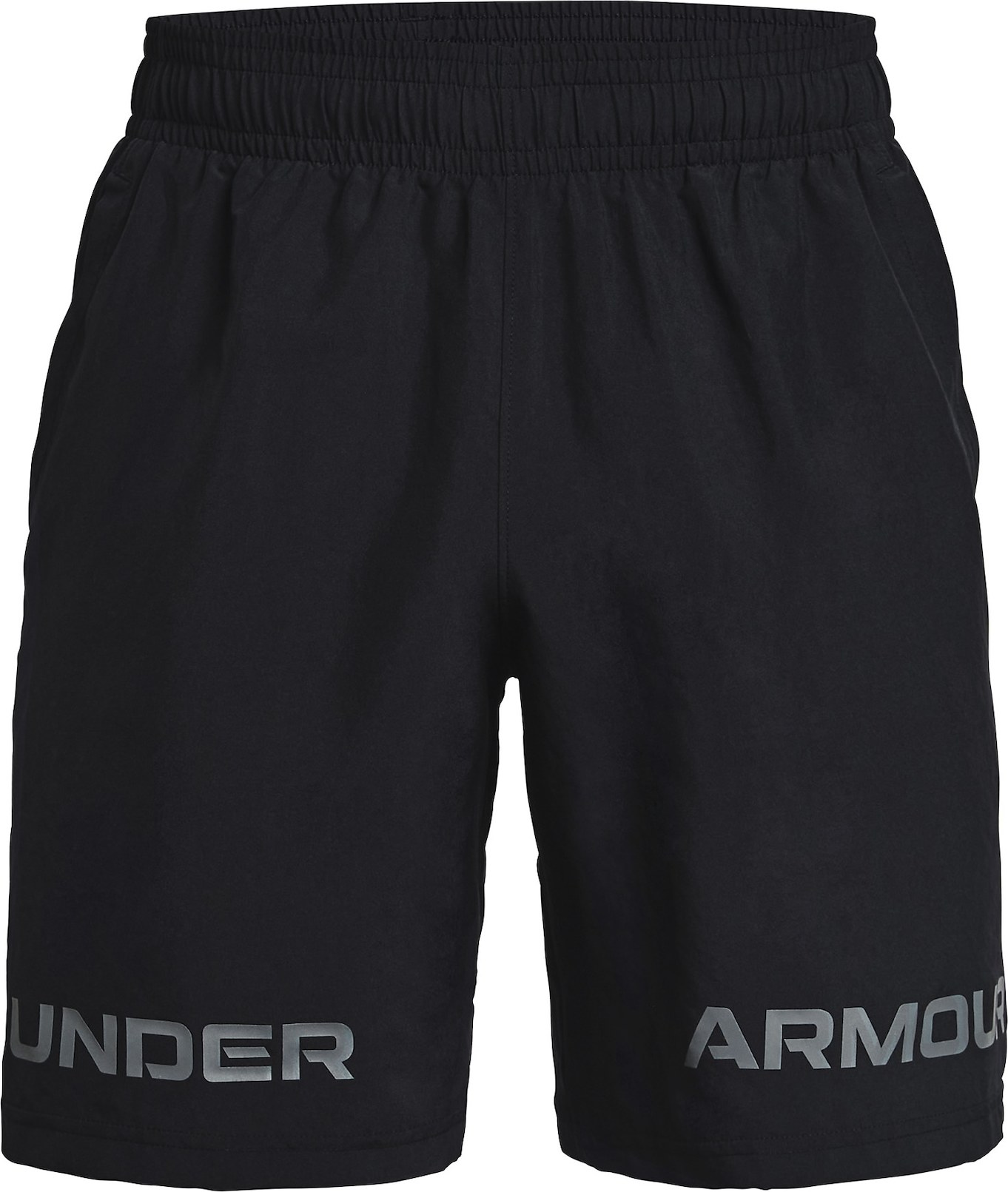 UNDER ARMOUR Sportovní kalhoty šedá / černá