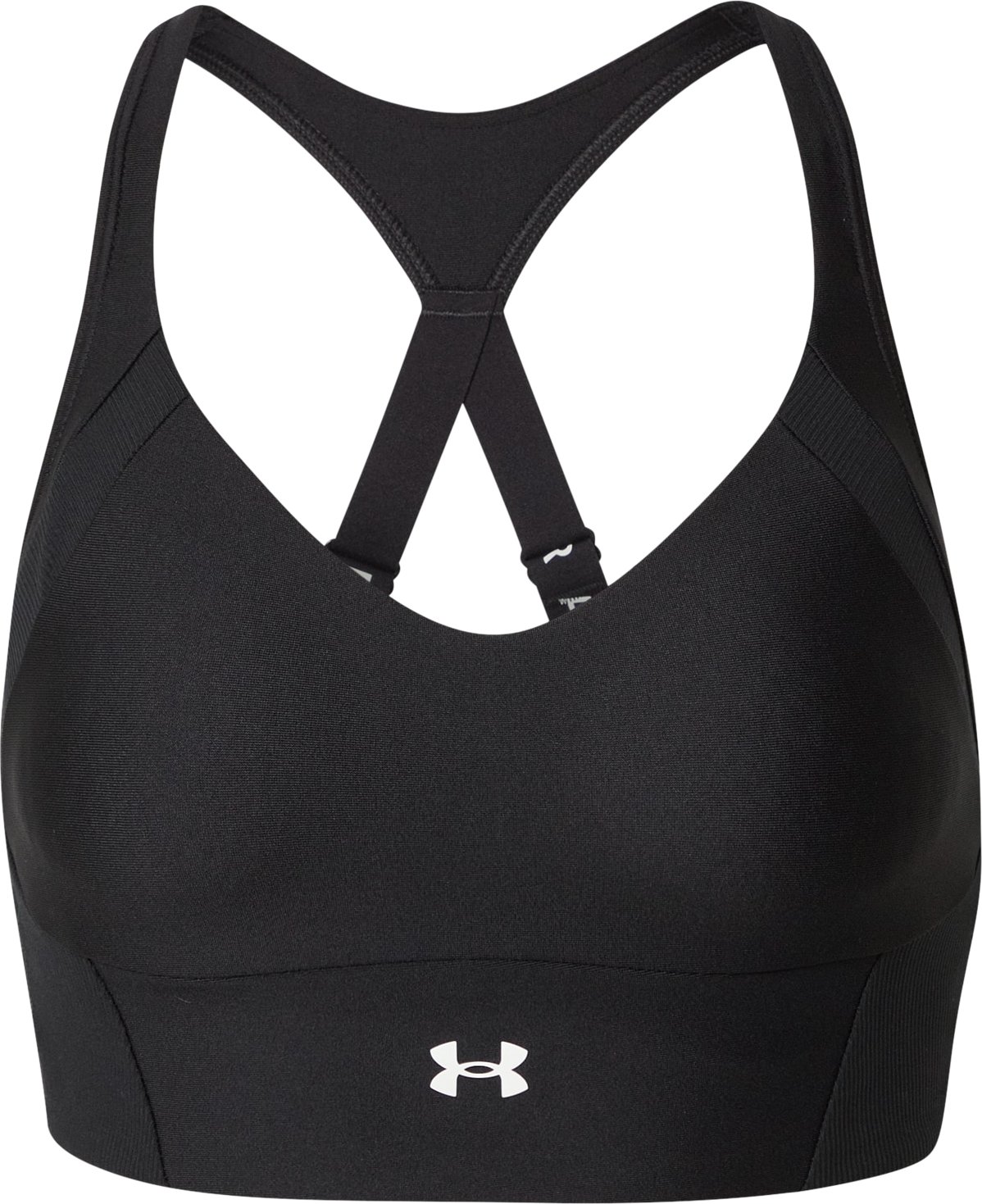 UNDER ARMOUR Sportovní podprsenka 'Infinity' černá / bílá