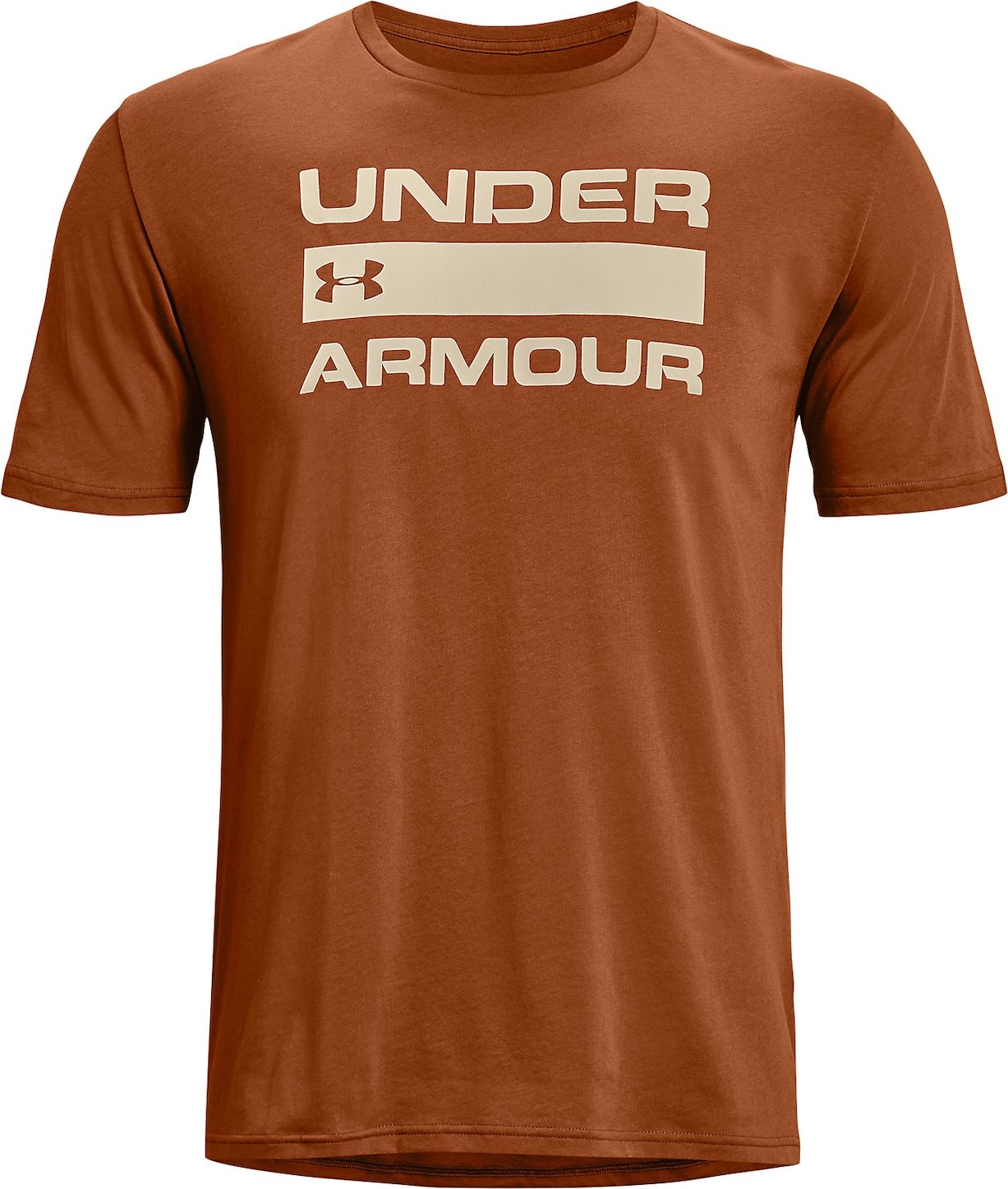 UNDER ARMOUR Tričko 'Team Issue' oranžová / tmavě oranžová / bílá