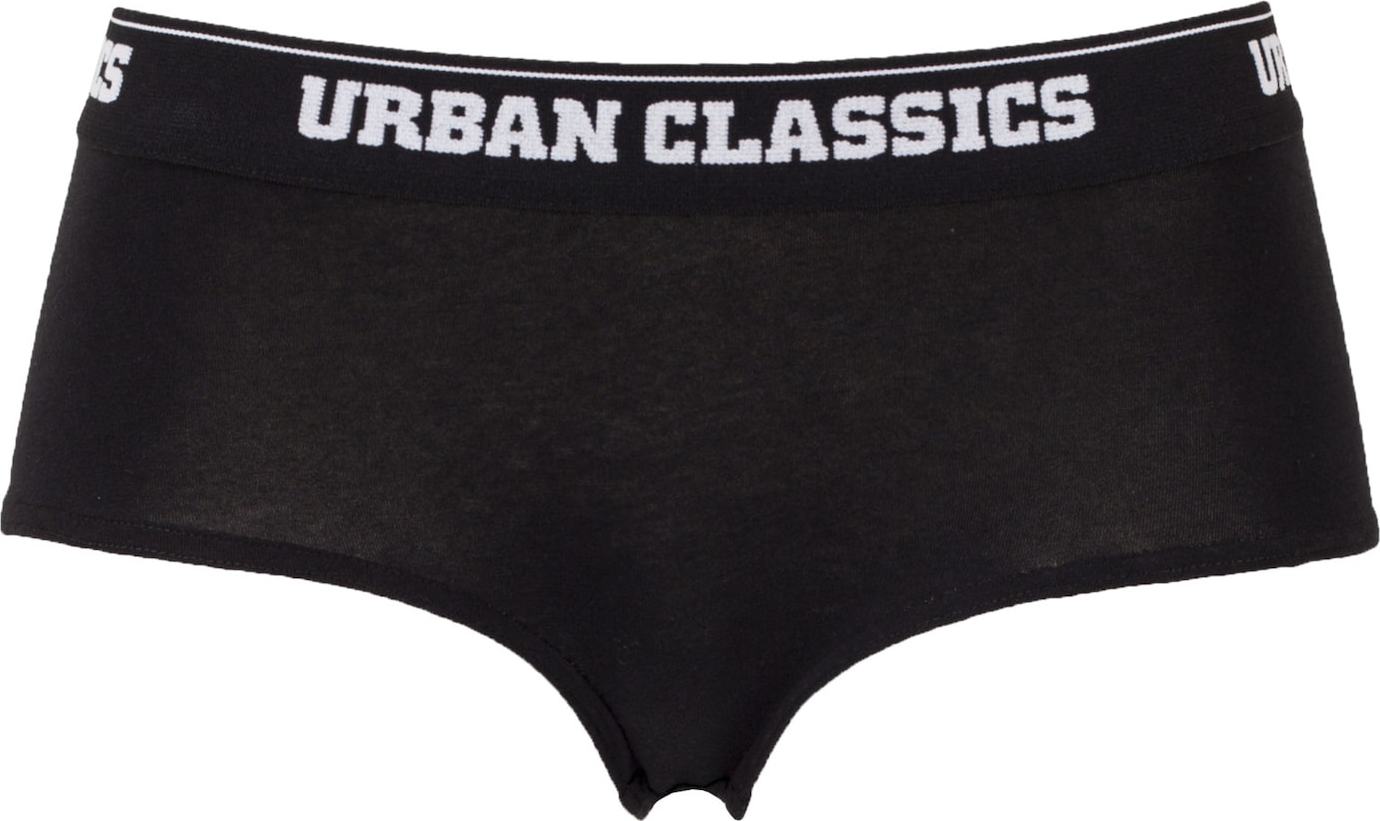 Urban Classics Kalhotky černá / bílá