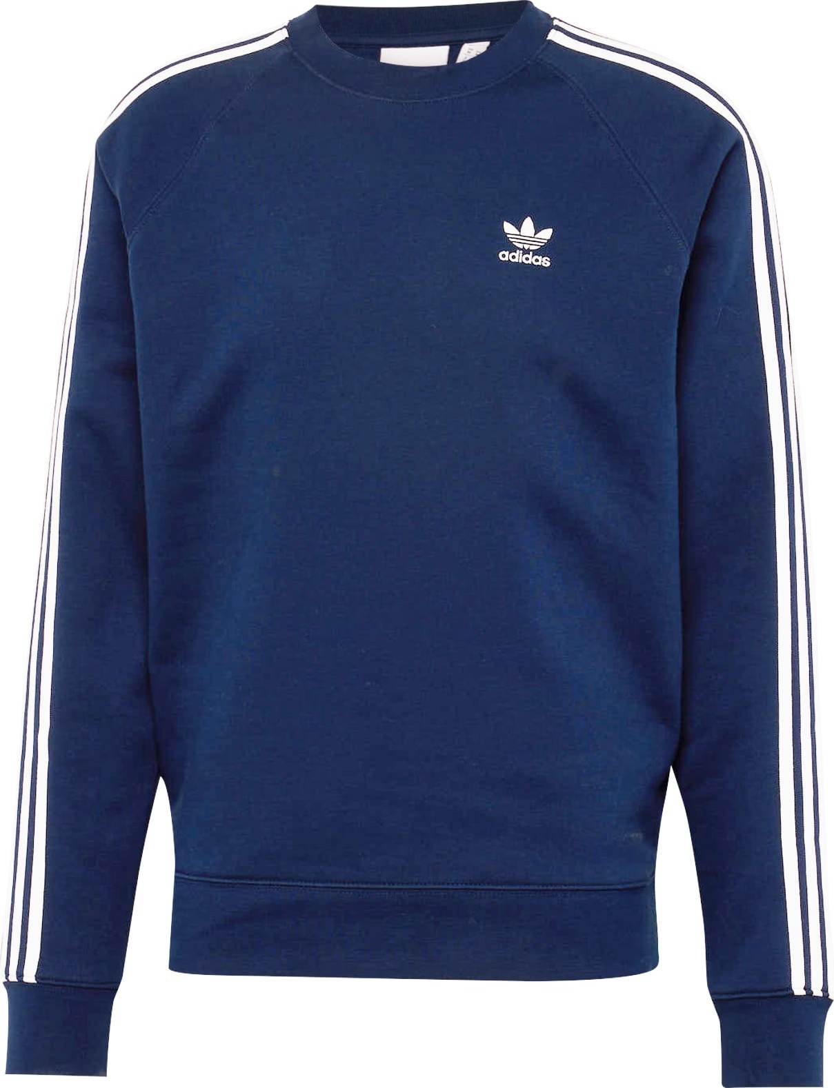 ADIDAS ORIGINALS Mikina indigo / bílá